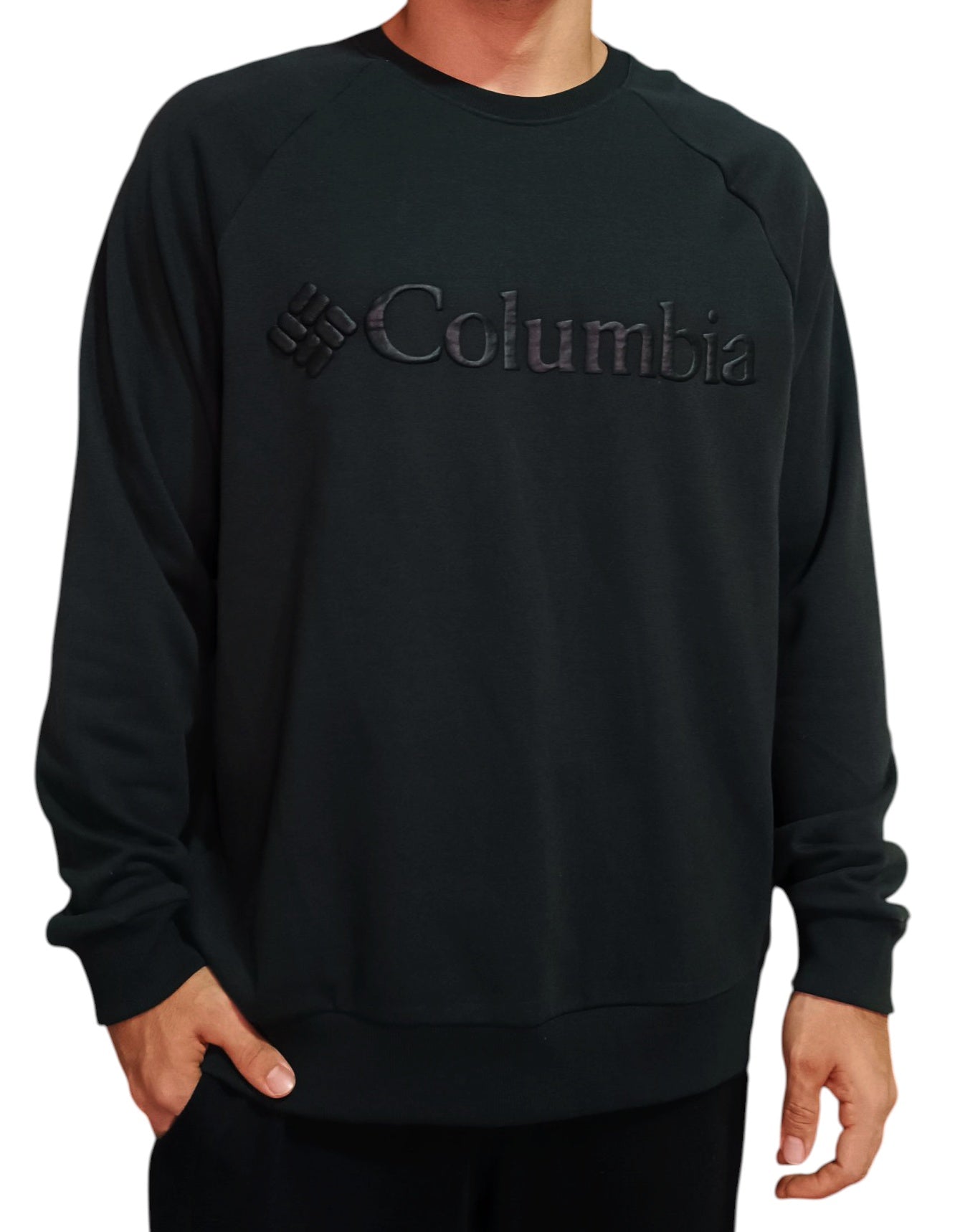 Columbia Sunridge Crew Sweatshirt para Hombre — Talla M