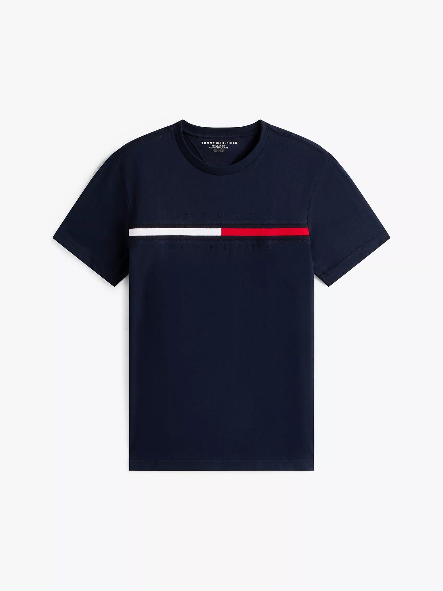 Camiseta Tommy Hilfiger Embroidered Flag Logo T-Shirt Talla M