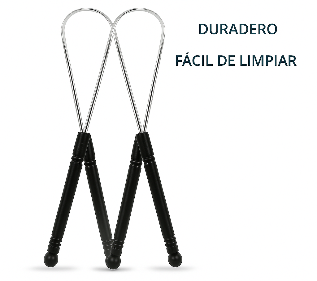 Paquete de 2 Raspadores de Lengua
