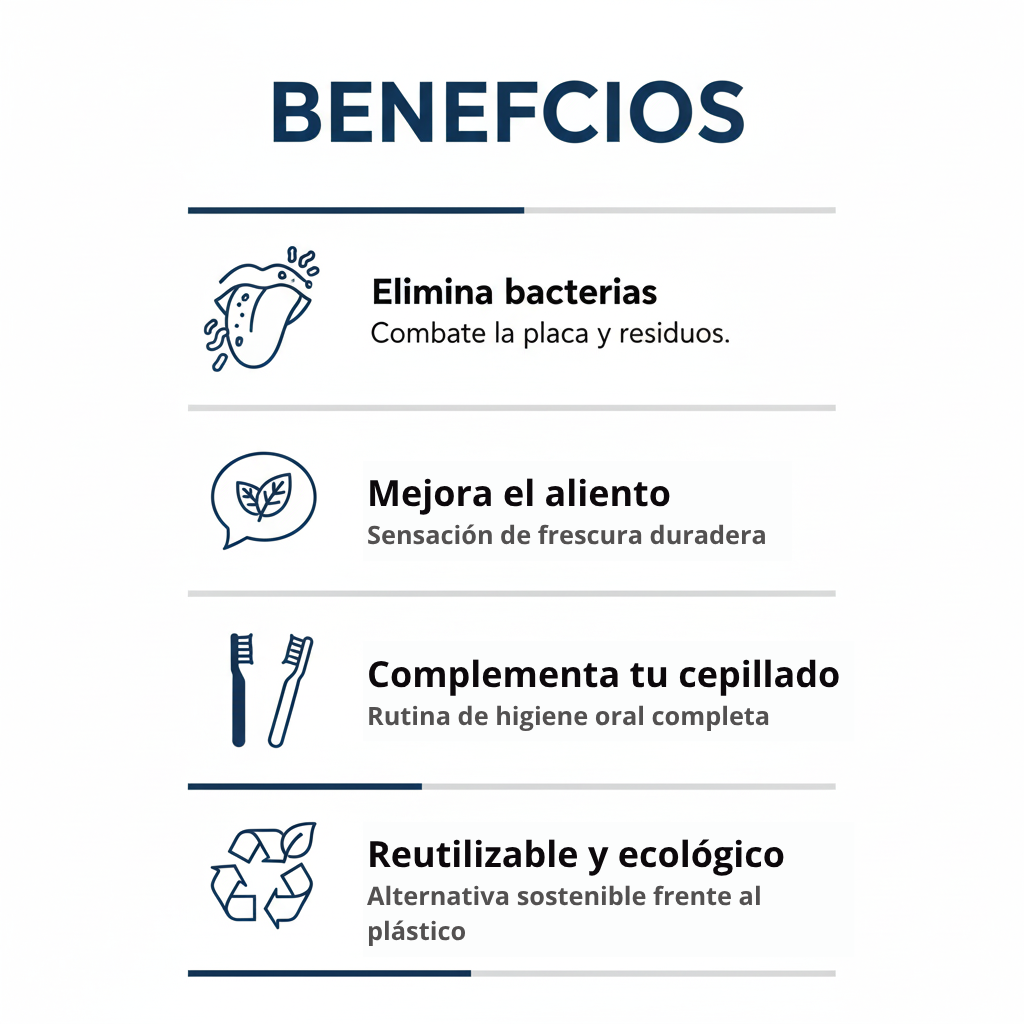 Paquete de 2 Raspadores de Lengua