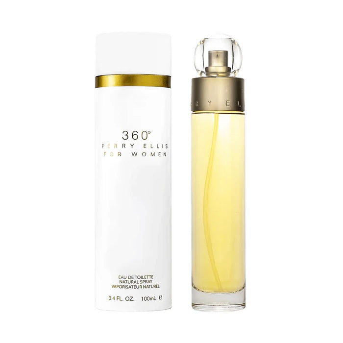 360° Perry Ellis for Women – Eau de Toilette Natural Spray 100 ml (3.4 FL.OZ)
