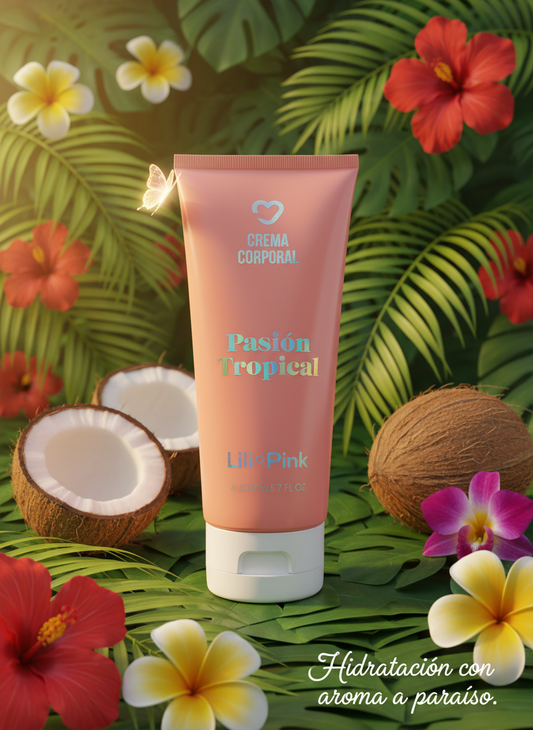 Crema Corporal Pasión Tropical – Lili Pink (200 ml)