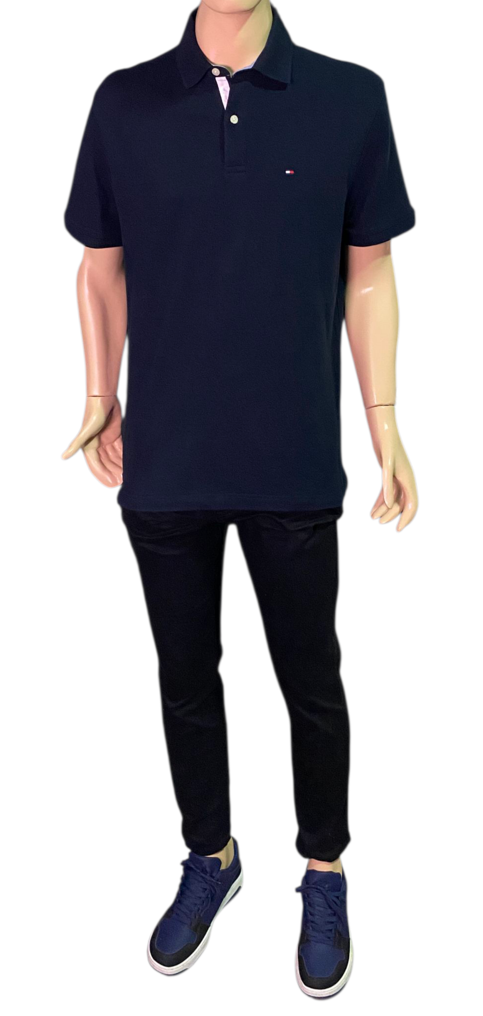 Camiseta Tommy Hilfiger Negro Azulado Talla S