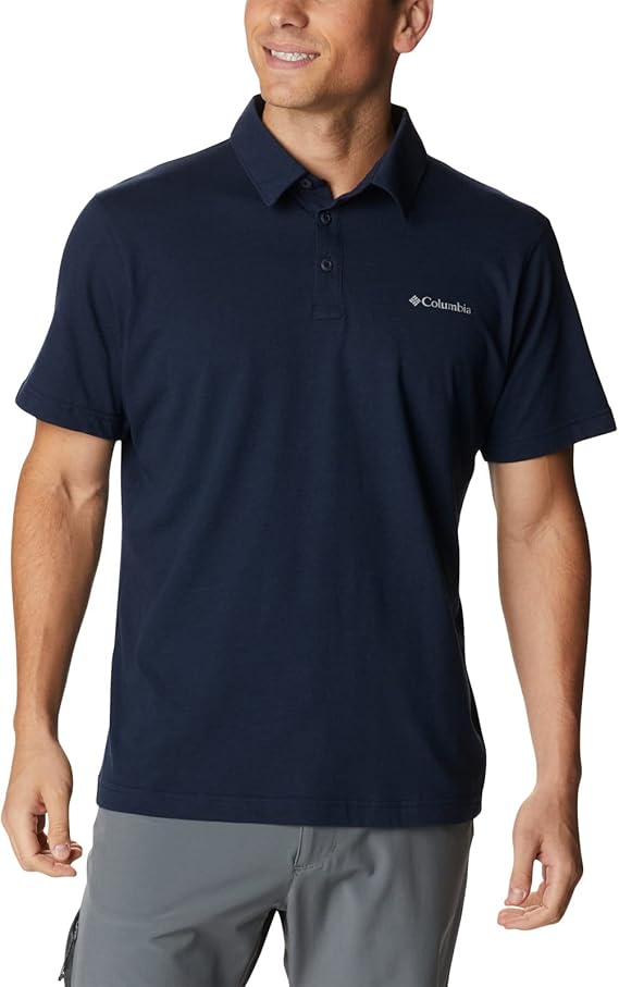 Columbia Wingard II Solid Pique Polo - Talla M