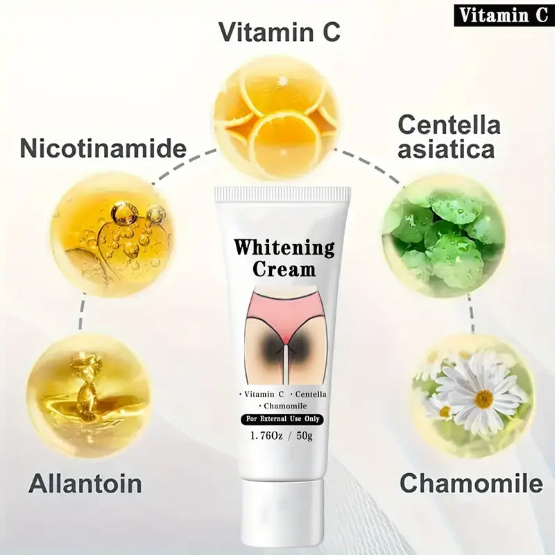 Crema Iluminadora con Vitamina C, Centella Asiática y Manzanilla – 50g